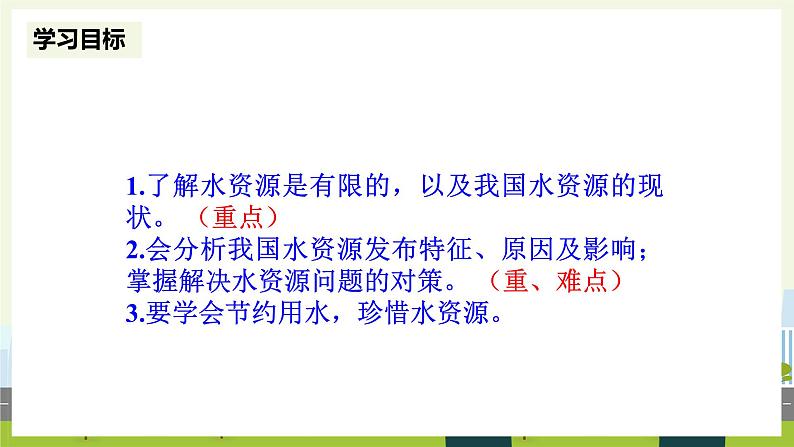 人教版地理八年级上册3.3水资源 课件02