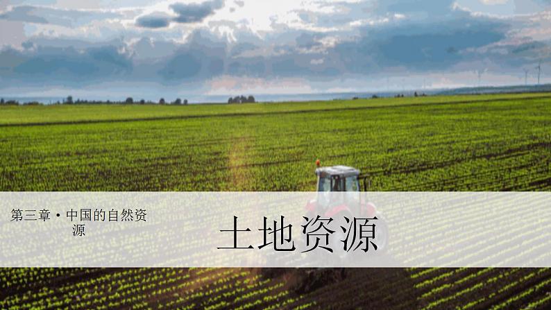 【核心素养】湘教版初中地理 八年级上册 3.2《中国的土地资源》 课件+教案02