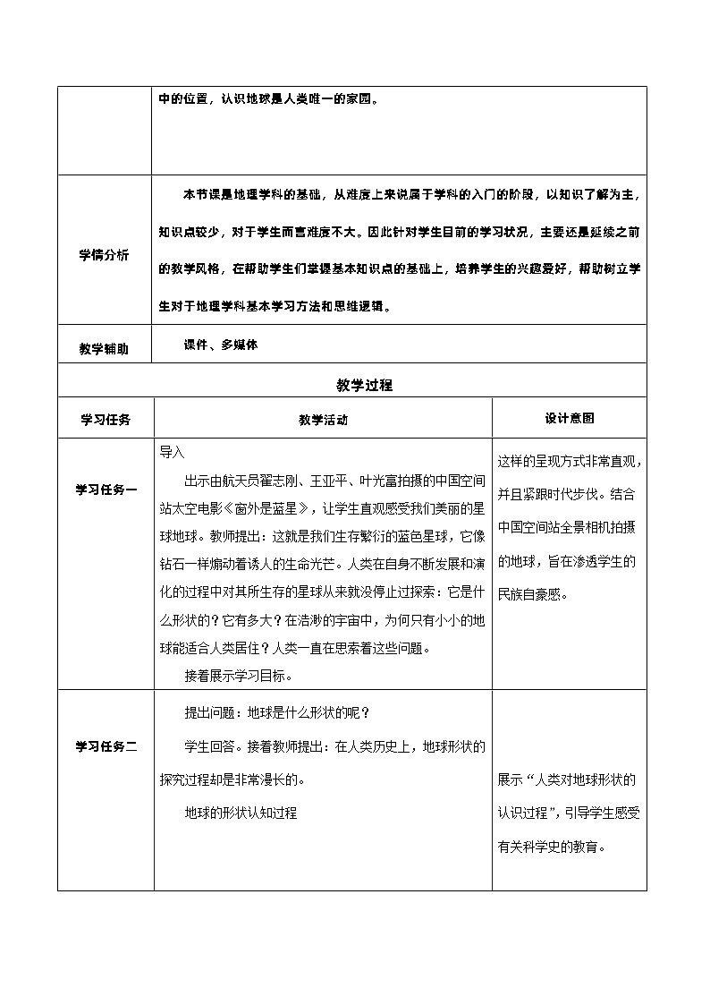 人教版地理七年级上册1.1.1地球和地球仪（第1课时）（教学课件+导学案+教案+同步练习）02