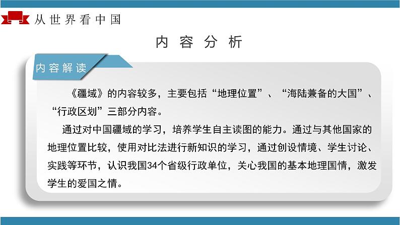 人教版地理八年级上册 第一章 从世界看中国(单元解读课件)08