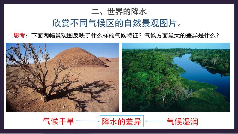 中国版地理八年级上册2.1.3《世界的气温和降水》（第3课时）课件+教案03