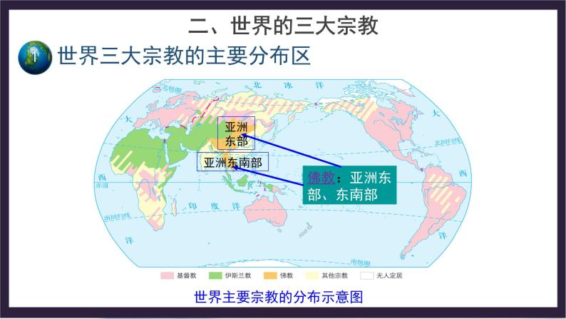 中国版地理八年级上册3.2.2《语言和宗教》（第2课时）课件+教案08