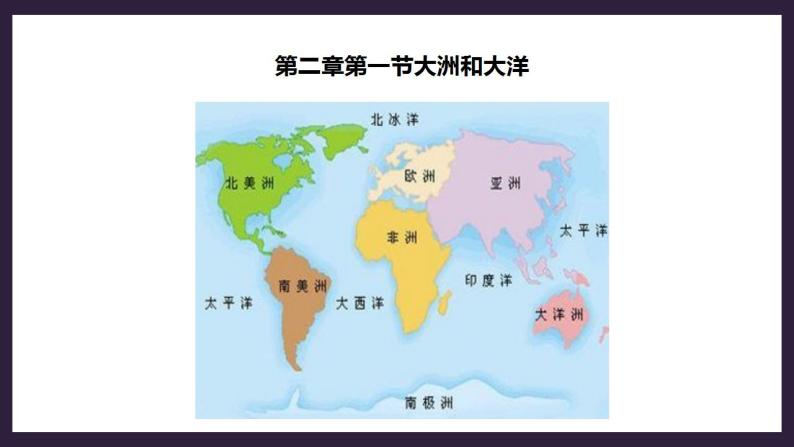 人教版地理七年级上册2.1大洲和大洋 课件+教案03