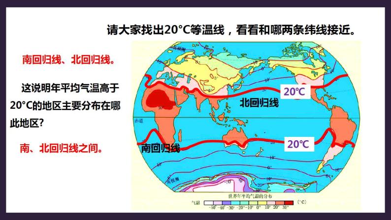 人教版地理七年级上册 第三章第二节第2课时气温的分布 课件+教案07