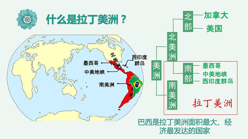 2023-2024学年人教版地理七年级下册第九章第二节《巴西》第一课时课件第4页