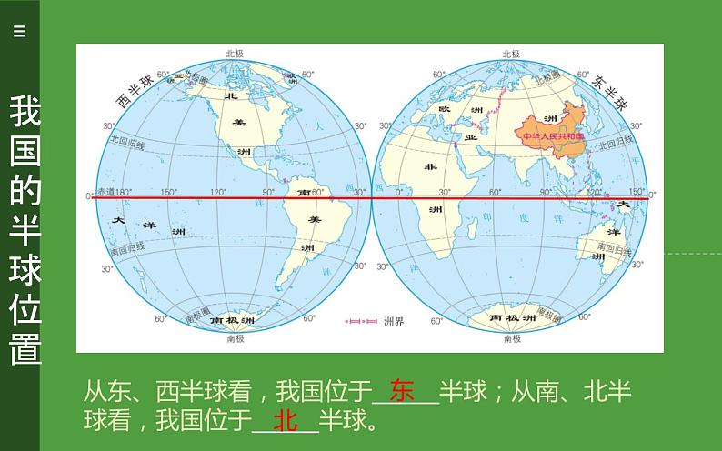 2023-2024学年人教版地理八年级上册第一章第一节《疆域》第一课时课件第3页