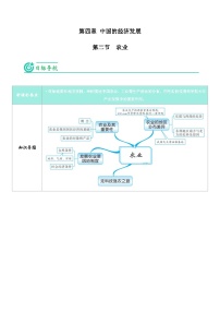 人教版 (新课标)八年级上册第二节 农业精品随堂练习题