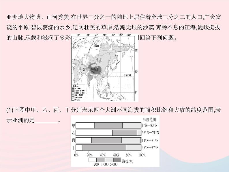 2023七年级地理下册第六章我们生活的大洲__亚洲章末培优专练作业课件新版新人教版04