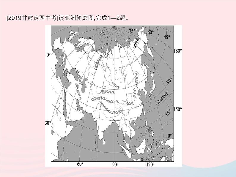 2023七年级地理下册第六章我们生活的大洲__亚洲章末培优专练作业课件新版新人教版07