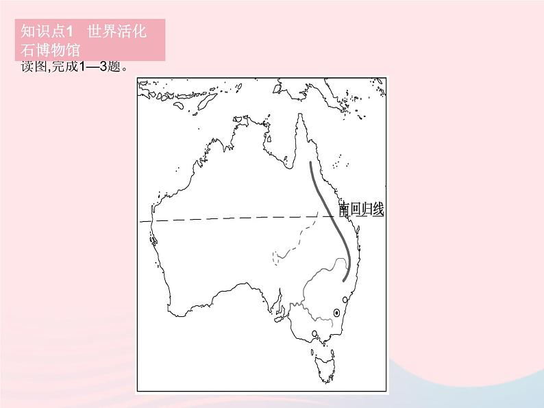 2023七年级地理下册第八章东半球其他的地区和国家第四节澳大利亚作业课件新版新人教版第3页