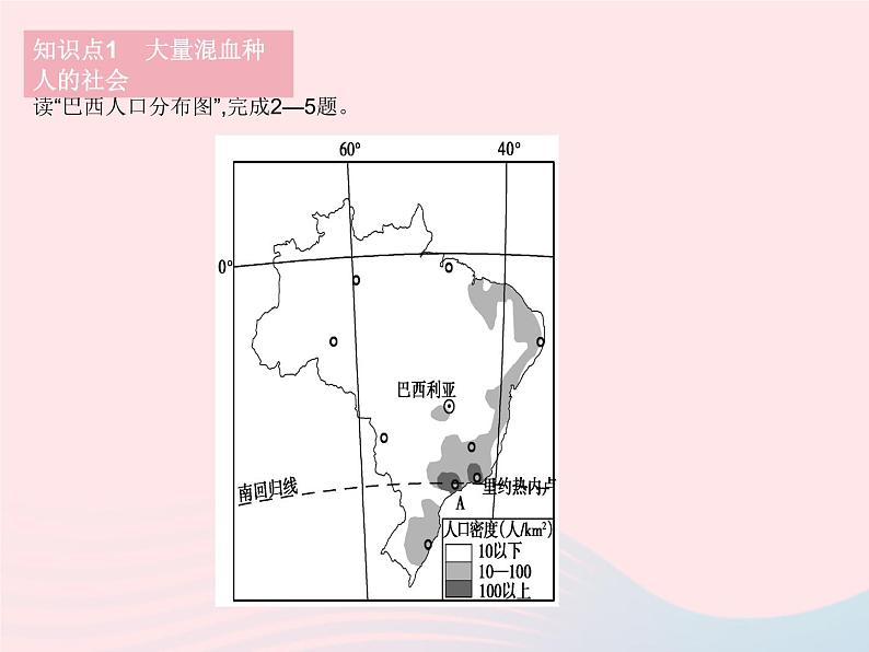 2023七年级地理下册第九章西半球的国家第二节巴西作业课件新版新人教版04