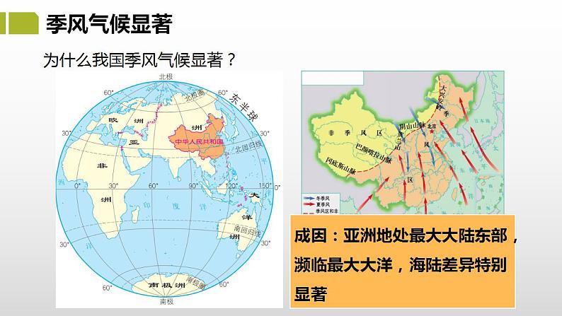 2.2.3 中国的气候课件 -2023-2024学年八年级地理上册湘教版08