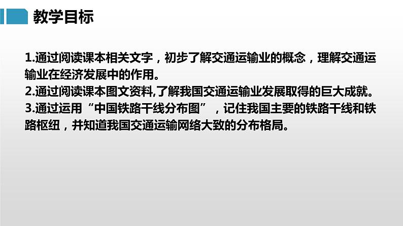 4.3.1 交通运输业课件 -2023-2024学年八年级地理上册湘教版03