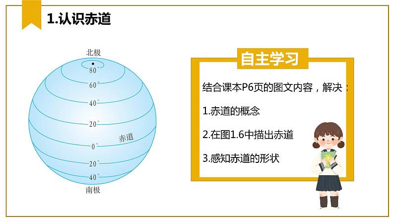 1.2+地球仪和经纬网（第2课时）（课件）-（商务信球版）2023-2024学年七年级地理上册同步备课05