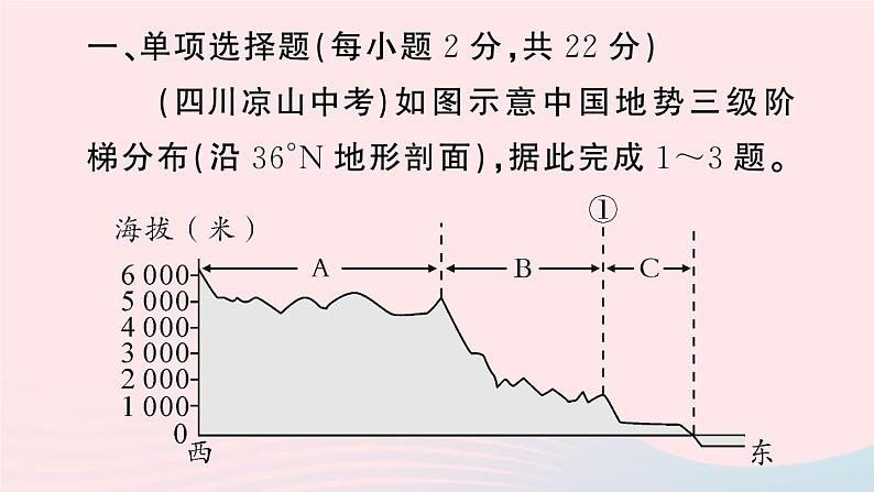 2023八年级地理上册第二章中国的自然环境周末许2作业课件新版湘教版02