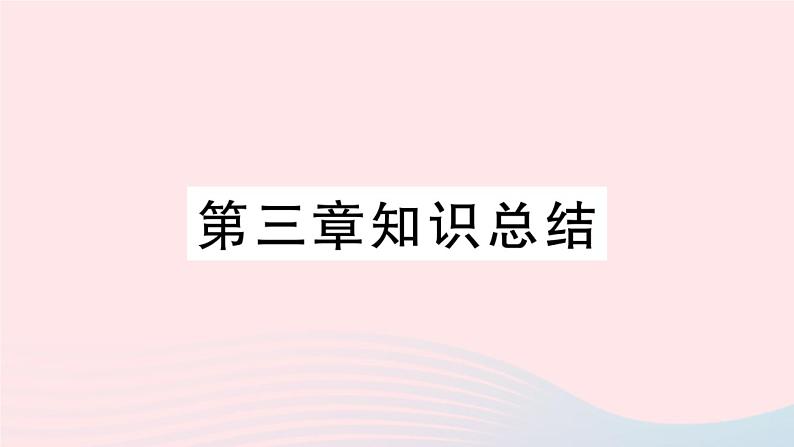 2023八年级地理上册第三章中国的自然资源知识总结作业课件新版湘教版01