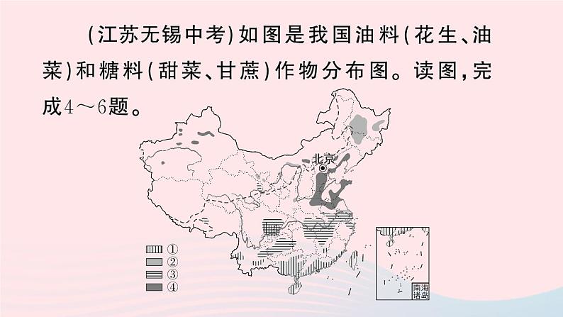 2023八年级地理上册专项四我国的农业特征及可持续发展作业课件新版湘教版07