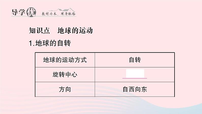 2023七年级地理上册第二章地球的面貌第一节认识地球第三课时地球的运动作业课件新版湘教版第3页