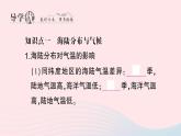2023七年级地理上册第四章世界的气候第三节影响气候的主要因素第二课时海陆分布与气候地形地势与气候人类与气候作业课件新版湘教版