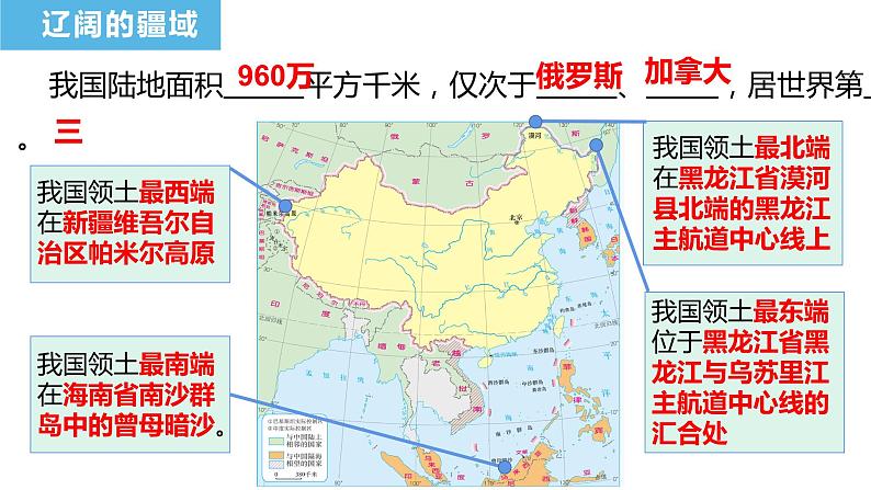 1.1辽阔的疆域（备课件）-八年级地理上册同步备课系列（商务星球版）07