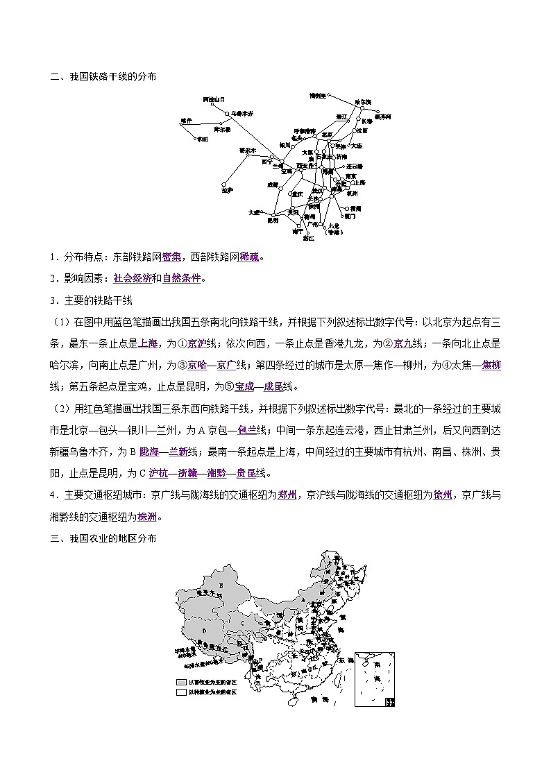 中考地理二轮复习提升练习专题15 中国的经济发展（含解析）第2页
