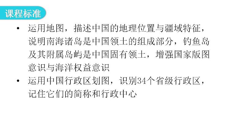 人教版八年级地理上册第一章第一节疆域第一课时教学课件第3页