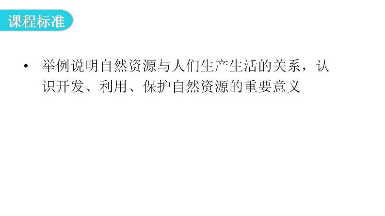 人教版八年级地理上册第三章第一节自然资源的基本特征教学课件第3页