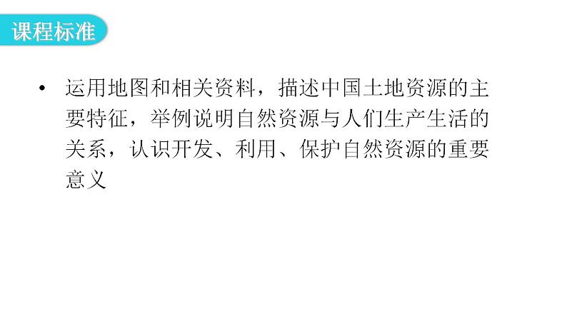 人教版八年级地理上册第三章第二节土地资源教学课件第3页