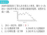 人教版八年级地理上册第一章第二节人口分层作业课件