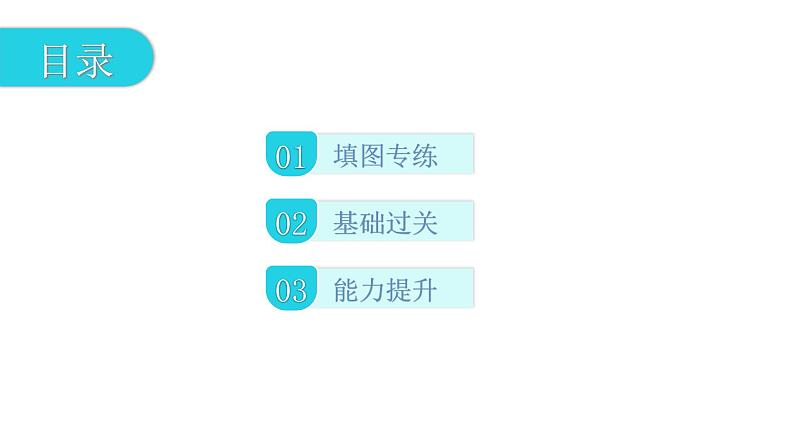 人教版八年级地理上册第二章第一节地形和地势第一课时分层作业课件02