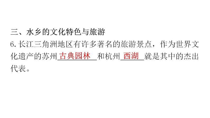 人教版八年级地理下册第七章第二节“鱼米之乡”——长江三角洲地区教学课件第8页