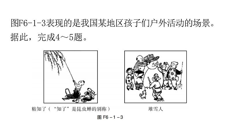 人教版八年级地理下册第六章第一节自然特征与农业分层作业课件07