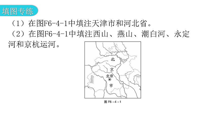 人教版八年级地理下册第六章第四节祖国的首都——北京分层作业课件第3页