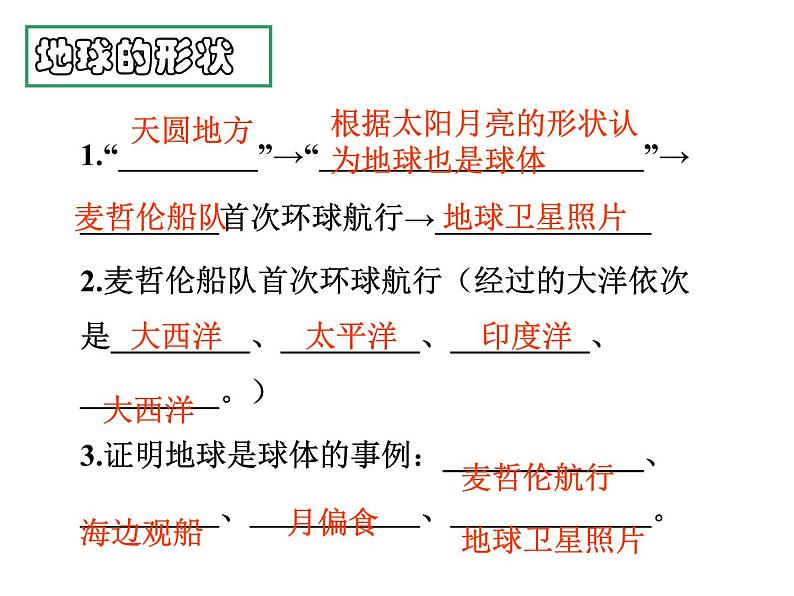 新人教版七年级地理上册总复习课件02