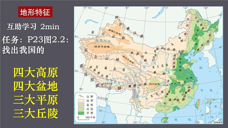 2.1 中国的地形课件PPT第4页