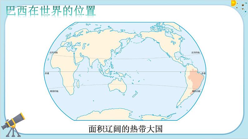 人教版地理七下9.2《巴西》课件PPT第2页