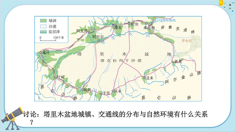 人教版地理八下8.2《干旱的宝地──塔里木盆地》课件PPT第8页