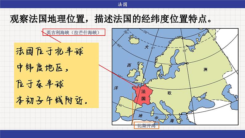 湘教版地理七年级下册8.4《法国》课件PPT05