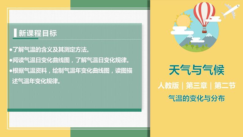 3.2气温的变化与分布（课件）-2023-2024学年七年级地理上册同步精品课件（人教版）第1页