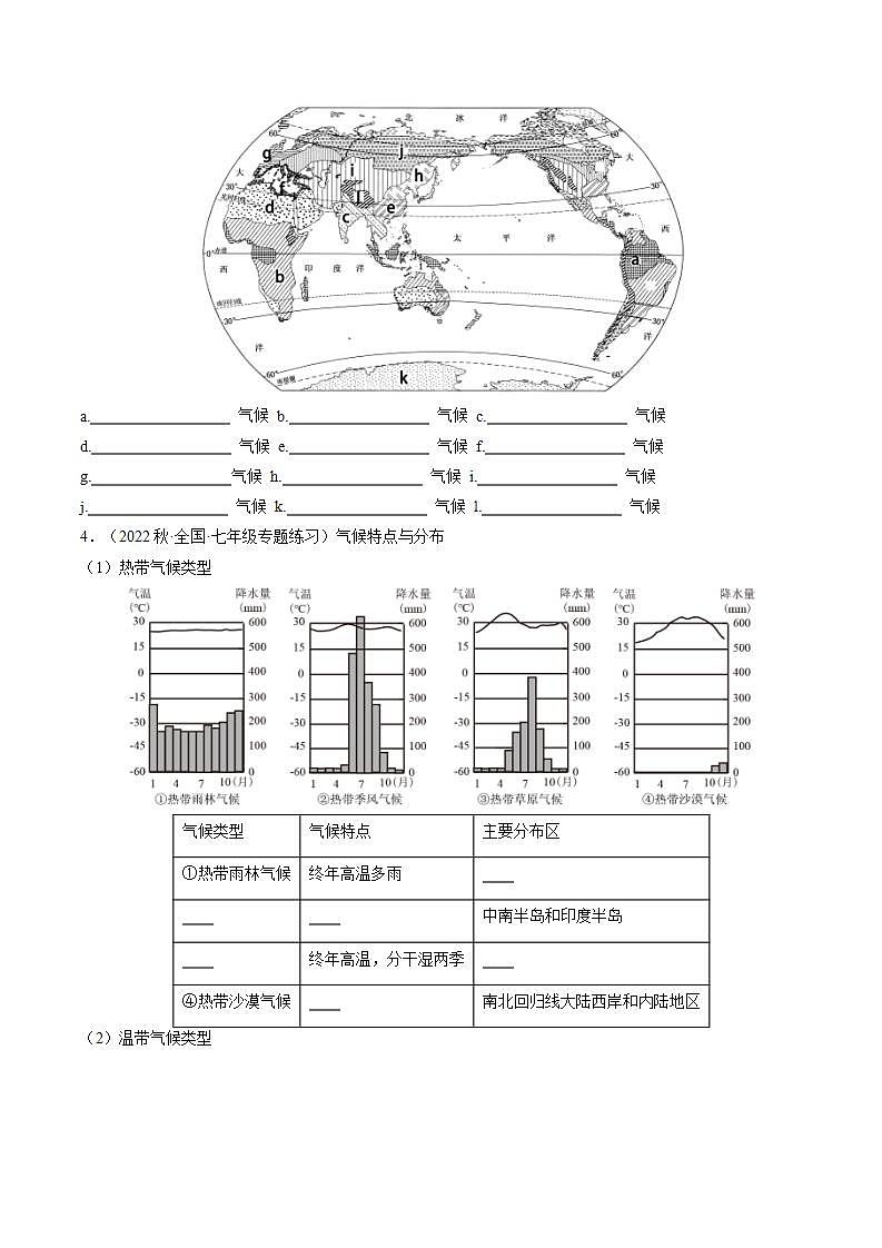 3.4世界的气候（课件+分层练）-2023-2024学年七年级地理上册同步精品课件（人教版）02