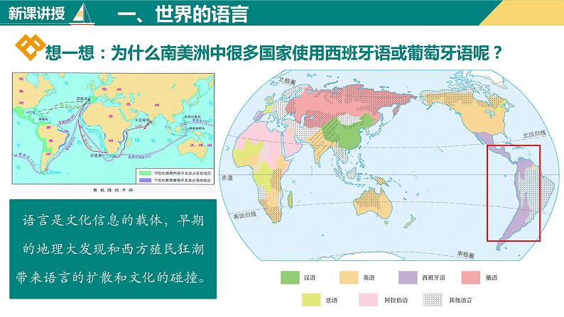 4.2世界的语言和宗教（课件+分层练）-2023-2024学年七年级地理上册同步精品课件（人教版）07