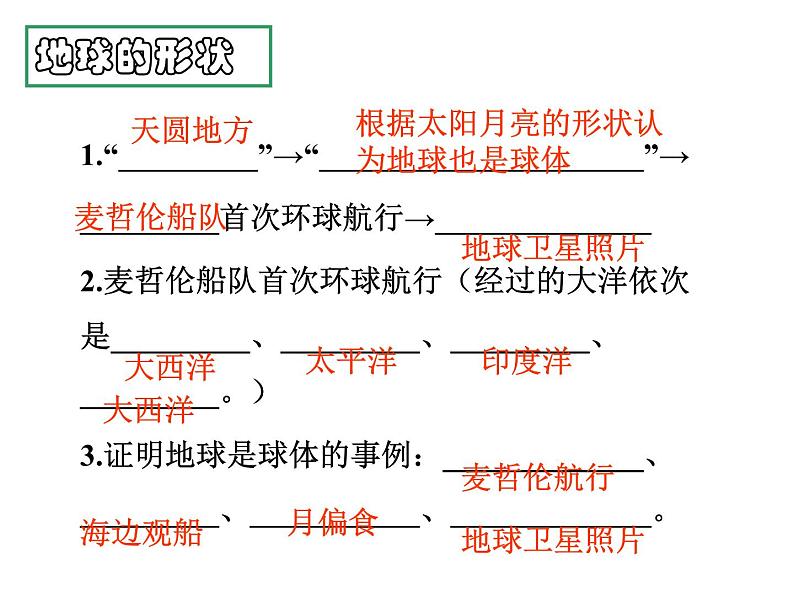 新人教版七年级地理上册总复习课件02