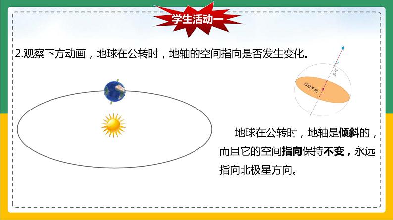 1.2.2 地球的运动——公转（课件）-【备课助手】2023-2024学年七年级地理上册同步备课课件+课件解读+教学设计（人教版）.pptx第6页