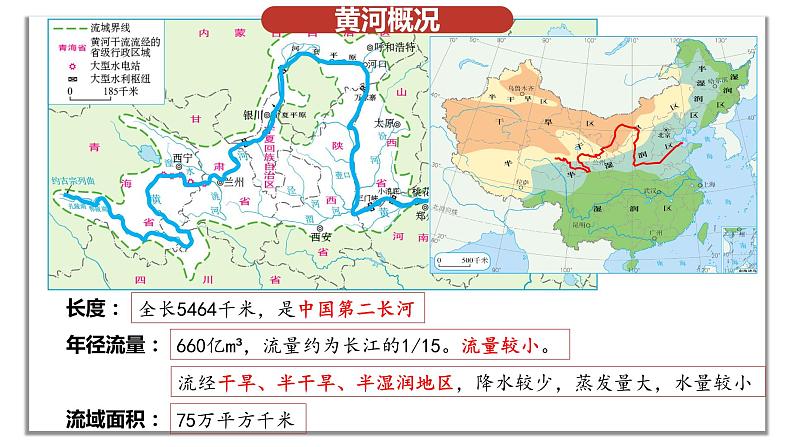 人教版八上2.3河流第三课时《黄河》课件PPT06
