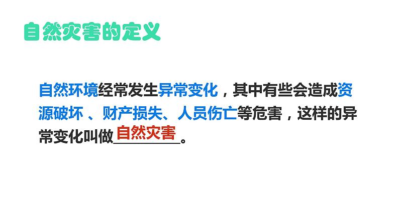 人教版八年级上册地理 2.4 自然灾害课件PPT第3页