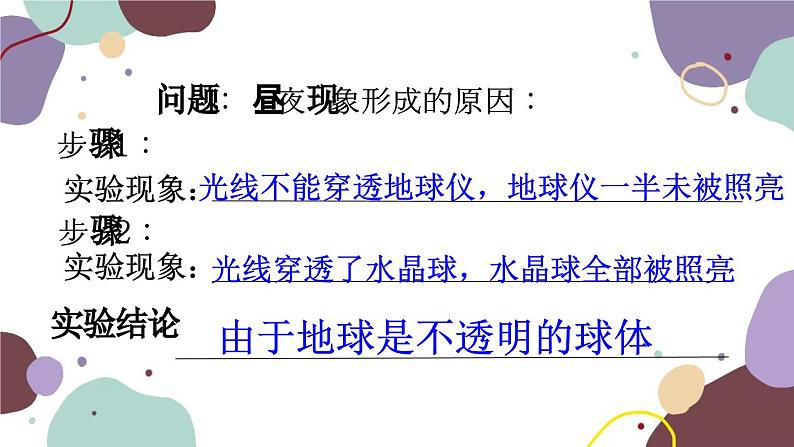 人教版地理七年级上册 第一章第二节 第一框地球的自转课件第6页