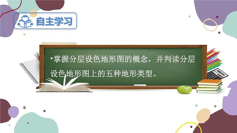 人教版地理七年级上册 第一章第四节 第二课时  分层设色地形图 地形剖面图课件第3页