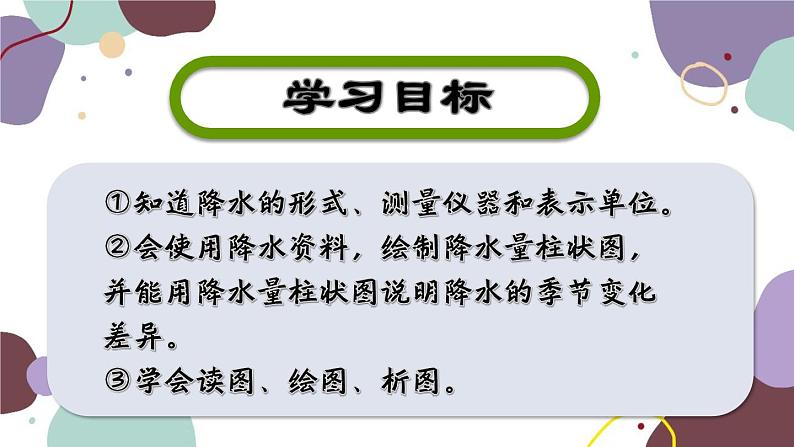 人教版地理七年级上册 第三章第三节 降水的变化课件03