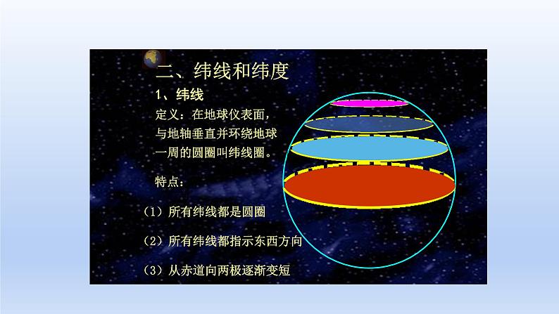 湘教版地理七年级上册 第二章 第一节 第二课时  地球仪课件06