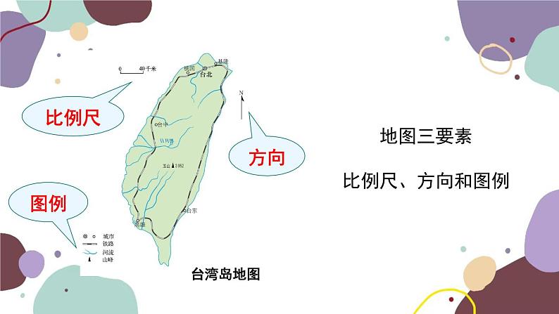 人教版地理七年级上册 1.5地图专题课件第3页